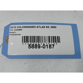 VOLKSWAGEN ATLAS VW S SE 2018-2023 FRONT WINDSHIELD UPPER TRIM COVER CAP OEM