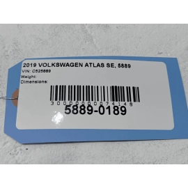 2018-2025 Volkswagen Atlas VW SE Winshield Upper Cap Cover OEM 2018-2025 Volkswagen Atlas VW SE Winshield Upper Cap Cover OEM