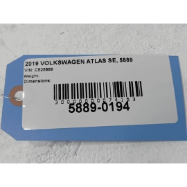 2018-2021 VOLKSWAGEN ATLAS CENTER CONSOLE USB PORT HUB OEM
