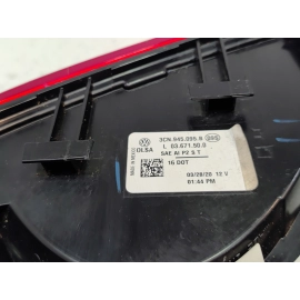 18-2020 VOLKSWAGEN ATLAS REAR LEFT DRIVER SIDE OUTER TAILLIGHT LIGHT LAMP OEM