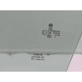 2018 - 2025 VOLKSWAGEN ATLAS FRONT LEFT DRIVER SIDE DOOR WINDOW GLASS OEM