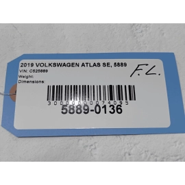 2018-2025 Volkswagen Atlas Front Left Driver Side Exterior Door Handle Base OEM