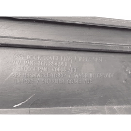 2018-24 Volkswagen Atlas Rear Right Passenger Door Lower Molding Trim Panel OEM