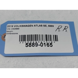 2018-2025 Volkswagen Atlas Rear Right Passenger Door Window Regulator OEM