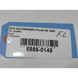 2018-2025 VOLKSWAGEN ATLAS FRONT DRIVER DOOR EXTERIOR HANDLE CAP COVER *0Q0Q OEM