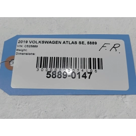 18-21 VOLKSWAGEN ATLAS FRONT PASSENGER DOOR EXTERIOR REAR VIEW MIRROR *0Q0Q* OEM