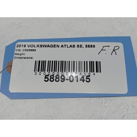 2018-2025 VOLKSWAGEN ATLAS FRONT RIGHT PASSENGER DOOR LOCK LATCH ACTUATOR OEM