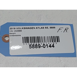 2018-19 VOLKSWAGEN ATLAS FRONT RIGHT PASSENGER SIDE DOOR WIRE WIRING HARNESS OEM 2018-19 VOLKSWAGEN ATLAS FRONT RIGHT PASSENGER SIDE DOOR WIRE WIRING HARNESS OEM