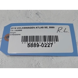 VOLKSWAGEN ATLAS REAR LEFT DRIVER SIDE DOOR LOWER MOLDING 2018 - 2025 OEM VOLKSWAGEN ATLAS REAR LEFT DRIVER SIDE DOOR LOWER MOLDING 2018 - 2025 OEM