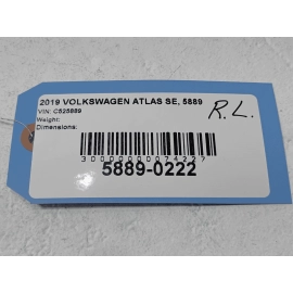 VOLKSWAGEN ATLAS REAR LEFT DRIVER SIDE DOOR WINDOW REGULATOR 2018-2025 OEM