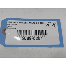 VOLKSWAGEN ATLAS REAR RIGHT PASSENGER SIDE SPINDLE KNUCKLE HUB 2018-2023 OEM