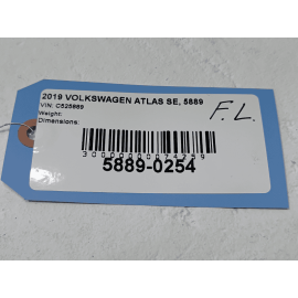 VOLKSWAGEN ATLAS FWD FRONT DRIVER SIDE SUSPENSION SPINDLE KNUCKLE 2018-2023 OEM