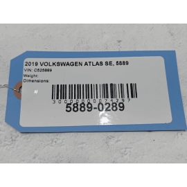 VOLKSWAGEN ATLAS ENGINE COOLANT WATER REAR HOSE TUBE PIPE LINE OEM 2018-2020 VOLKSWAGEN ATLAS ENGINE COOLANT WATER REAR HOSE TUBE PIPE LINE OEM 2018-2020