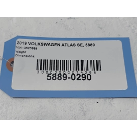 VOLKSWAGEN ATLAS 3.6L ENGINE COOLANT WATER HOSE TUBE PIPE LINE 2018-2021 OEM VOLKSWAGEN ATLAS 3.6L ENGINE COOLANT WATER HOSE TUBE PIPE LINE 2018-2021 OEM