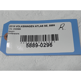 2018-2025 VOLKSWAGEN ATLAS FWD REAR SUBFRAME CROSSMEMBER CROSS MEMBER FRAME OEM