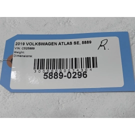 2018-2025 VOLKSWAGEN ATLAS FWD REAR SUBFRAME CROSSMEMBER CROSS MEMBER FRAME OEM