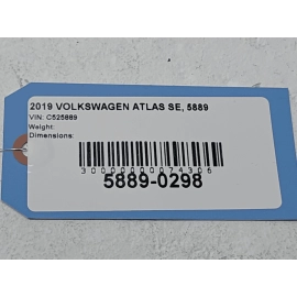 VOLKSWAGEN ATLAS AC AIR CONDITIONING SUCTION & LIQUID HOSE TUBE LINE 2018-23 OEM VOLKSWAGEN ATLAS AC AIR CONDITIONING SUCTION & LIQUID HOSE TUBE LINE 2018-23 OEM