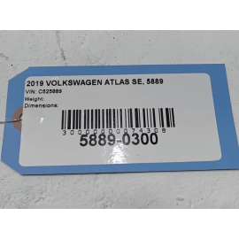VOLKSWAGEN ATLAS REAR BUMPER TOW TOWING TRAILER HITCH BAR 2018-2020 W/ WIRIN OEM VOLKSWAGEN ATLAS REAR BUMPER TOW TOWING TRAILER HITCH BAR 2018-2020 W/ WIRIN OEM
