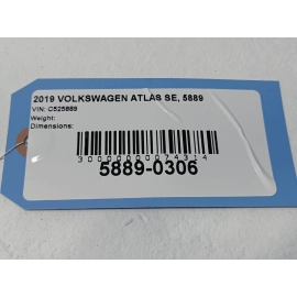 VOLKSWAGEN ATLAS REAR TRUNK FLOOR CARGO COVER 2018-2025 OEM VOLKSWAGEN ATLAS REAR TRUNK FLOOR CARGO COVER 2018-2025 OEM