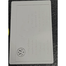 VOLKSWAGEN ATLAS REAR TRUNK FLOOR CARGO COVER 2018-2025 OEM VOLKSWAGEN ATLAS REAR TRUNK FLOOR CARGO COVER 2018-2025 OEM