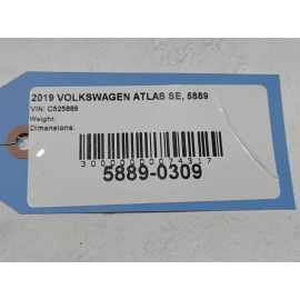 2018 - 2020 VOLKSWAGEN ATLAS VW HOOD BONNET SHELL COVER PANEL OEM 0Q0Q WHITE