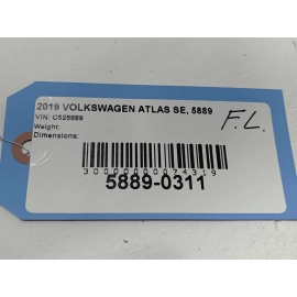 VOLKSWAGEN ATLAS FRONT LEFT DRIVER FENDER LINER SPLASH GUARD 2018-2020 OEM