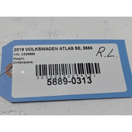 VOLKSWAGEN ATLAS REAR LEFT DRIVER FENDER LINER SPLASHGUARD 2018-2020 OEM VOLKSWAGEN ATLAS REAR LEFT DRIVER FENDER LINER SPLASHGUARD 2018-2020 OEM