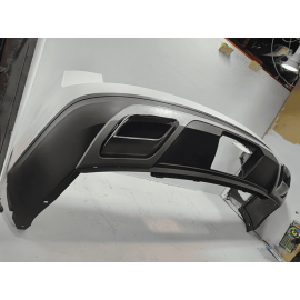 2018 - 2020 VOLKSWAGEN ATLAS REAR BUMPER COVER ASSEMBLY OEM 0Q0Q Pure White