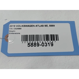 2018-2019 VOLKSWAGEN ATLAS FLOOR MAT CARPET COVER FLOOR FRONT AND REAR SET OEM