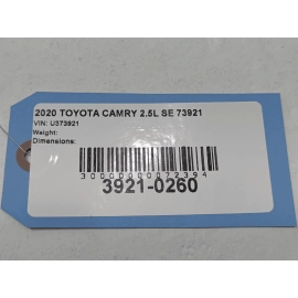 TOYOTA CAMRY 2018 - 2024 2.5L ENGINE THROTTLE BODY VALVE MODULE OEM