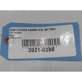 2020-2022 Toyota Camry 2.5L Engine Fuel Injection Delivery Rail Pipe OEM