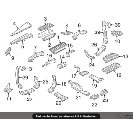 Dash Dashboard Left Driver Side AC AIR Outlet Vent Grille Audi A6 2016-2018