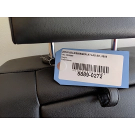 2018-2020 VOLKSWAGEN ATLAS REAR LEFT SIDE UPPER BACK CUSHION SEAT W/ ARMREST OEM