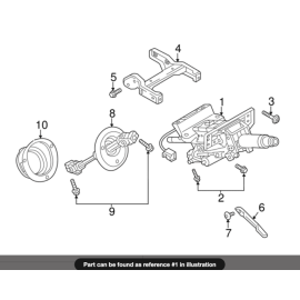 Power Steering Wheel Column Assembly & Ignition Module Audi A6 2016-2018 OE