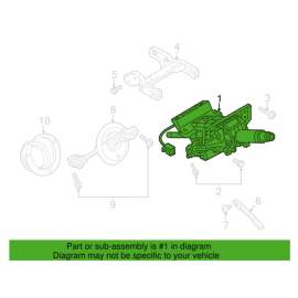 Power Steering Wheel Column Assembly & Ignition Module Audi A6 2016-2018 OE