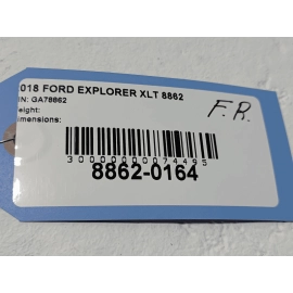 2016 - 2019 Ford Explorer Front Right Passenger Side Lower Door Molding OEM 2016 - 2019 Ford Explorer Front Right Passenger Side Lower Door Molding OEM