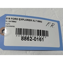 FORD EXPLORER 2018 2019 FRONT PASSENGER SIDE DOOR WINDOW REGULATOR W/ MOTOR OEM