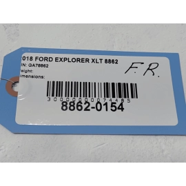 FORD EXPLORER 11-19 FRONT RIGHT PASSENGER SIDE DOOR BODY WEATHERSTRIP SEAL OEM FORD EXPLORER 11-19 FRONT RIGHT PASSENGER SIDE DOOR BODY WEATHERSTRIP SEAL OEM