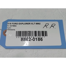 2016 - 2019 FORD EXPLORER REAR RIGHT PASSENGER SIDE DOOR LOWER MOLDING OEM 2016 - 2019 FORD EXPLORER REAR RIGHT PASSENGER SIDE DOOR LOWER MOLDING OEM