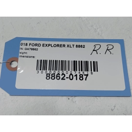 2011 - 2019 FORD EXPLORER REAR RIGHT PASSENGER SIDE DOOR WINDOW GLASS OEM 2011 - 2019 FORD EXPLORER REAR RIGHT PASSENGER SIDE DOOR WINDOW GLASS OEM