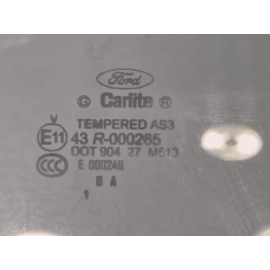 2011 - 2019 FORD EXPLORER REAR RIGHT PASSENGER SIDE DOOR WINDOW GLASS OEM 2011 - 2019 FORD EXPLORER REAR RIGHT PASSENGER SIDE DOOR WINDOW GLASS OEM