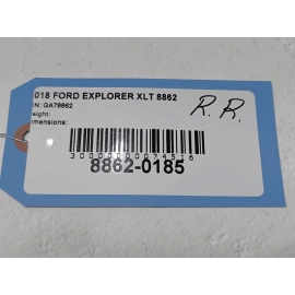 11-2019 FORD EXPLORER REAR PASSENGER SIDE QUARTER WINDOW GLASS W/RUN CHANNEL OEM 11-2019 FORD EXPLORER REAR PASSENGER SIDE QUARTER WINDOW GLASS W/RUN CHANNEL OEM