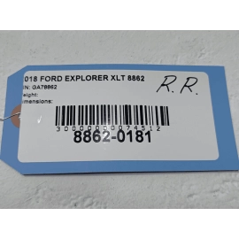 2015 - 2019 FORD EXPLORER REAR PASSENGER SIDE DOOR WINDOW REGULATOR & MOTOR OEM