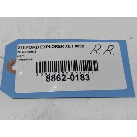 2011-2019 FORD EXPLORER REAR RIGHT PASSENGER SIDE DOOR WINDOW BELT MOLDING OEM 2011-2019 FORD EXPLORER REAR RIGHT PASSENGER SIDE DOOR WINDOW BELT MOLDING OEM