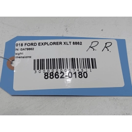 2011-19 FORD EXPLORER REAR RIGHT PASSENGER SIDE DOOR BODY WEATHERSTRIP SEAL OEM