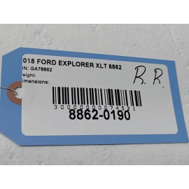 2015-2019 FORD EXPLORER REAR LEFT OR RIGHT DOOR HANDLE END CAP *FT* OEM