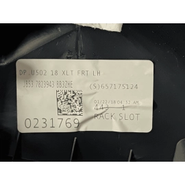 2016-2019 FORD EXPLORER XLT  FRONT LEFT DRIVER SIDE INTERIOR DOOR PANEL TRIM OEM 2016-2019 FORD EXPLORER XLT  FRONT LEFT DRIVER SIDE INTERIOR DOOR PANEL TRIM OEM