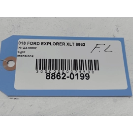 2016-2019 FORD EXPLORER  FRONT LEFT DRIVER DOOR SILL SCUFF PLATE TRIM OEM 2016-2019 FORD EXPLORER  FRONT LEFT DRIVER DOOR SILL SCUFF PLATE TRIM OEM