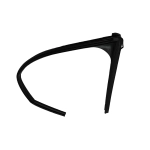 2011-19 FORD EXPLORER FRONT DRIVER DOOR GLASS RUN CHANNEL WEATHERSTRIP SEAL OEM