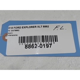 2011-2019  FORD EXPLORER FRONT LEFT DRIVER SIDE DOOR BODY WEATHERSTRIP SEAL OEM 2011-2019  FORD EXPLORER FRONT LEFT DRIVER SIDE DOOR BODY WEATHERSTRIP SEAL OEM